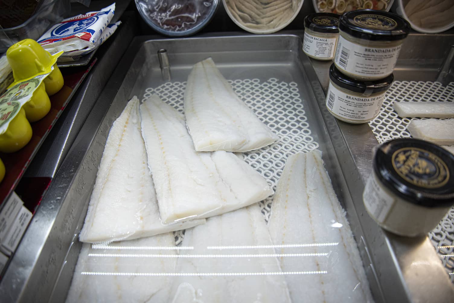 Filet de bacallà remullat